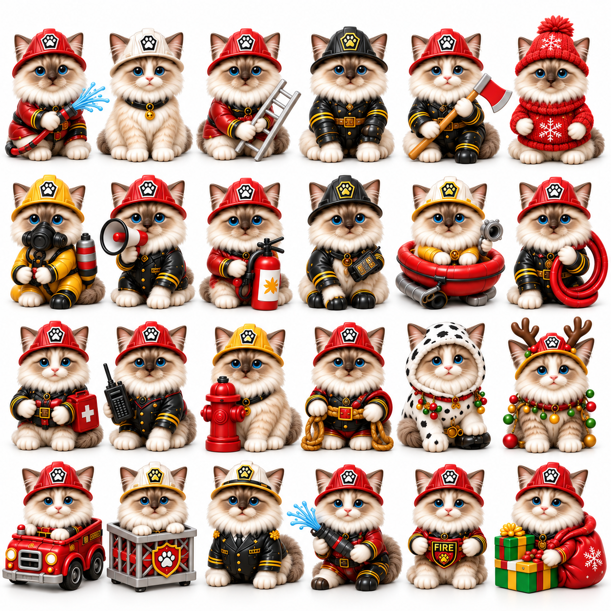 24 Days of Courage & Cuddles — Ragdoll Fire Rescue Advent Calendar 2026