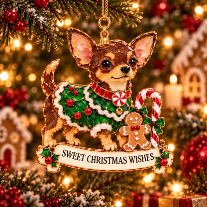 Chihuahua Christmas Ornaments 🎄🐶 | 6 Festive Designs