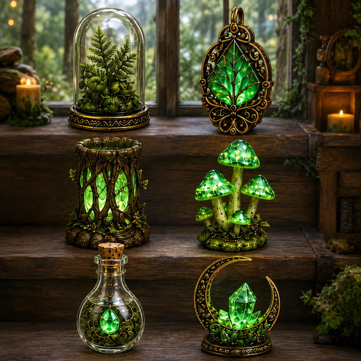 24 Days of Forest Magic – Witchy Crystal Miniature Countdown Calendar 2026