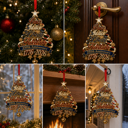 ✨250th Anniversary Christmas Tree Ornament