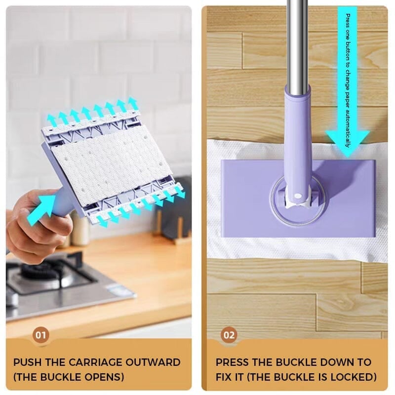 🧹 Automatic Cloth-Changing Mini Mop for Quick Everyday Cleaning - image 6