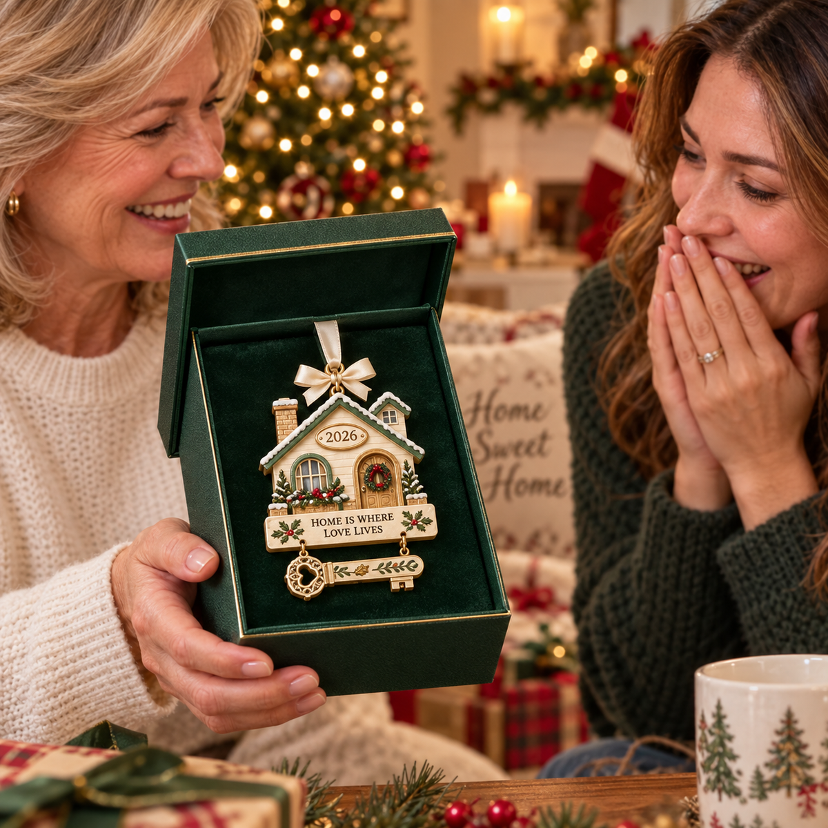 2026 Christmas Home & Key Ornament Collection