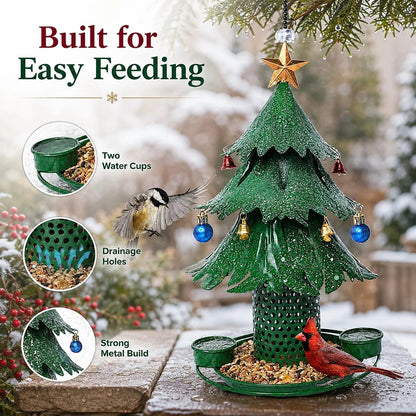 🥰New Hot Sales - 49% OFF🎄 Christmas Tree Bird Feeder🐦Festive Garden Decor for Bird Lovers ✨ - image 2