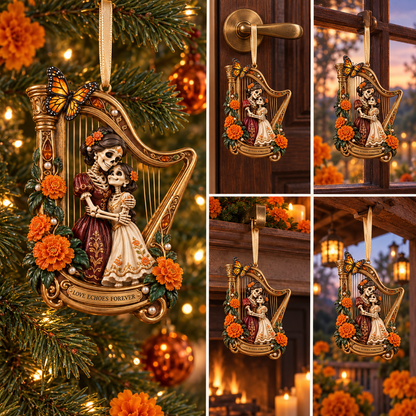 Día de Muertos Musical Ornaments –  Marigold & Melodies of Remembrance Keepsake Collection