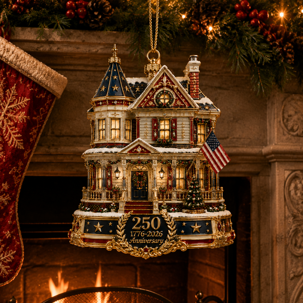 ✨250th Anniversary Heritage Estate Christmas Ornament