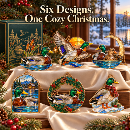 Vintage Mallard Duck Christmas Ornaments – 6 Charming Designs for Nature Lovers