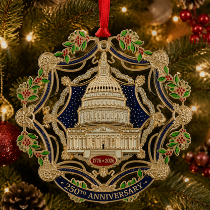 LAST DAY 50% OFF🔥250th Anniversary Commemorative Ornament – The Capitol