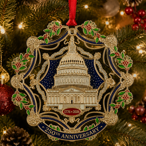 LAST DAY 50% OFF🔥250th Anniversary Commemorative Ornament – The Capitol