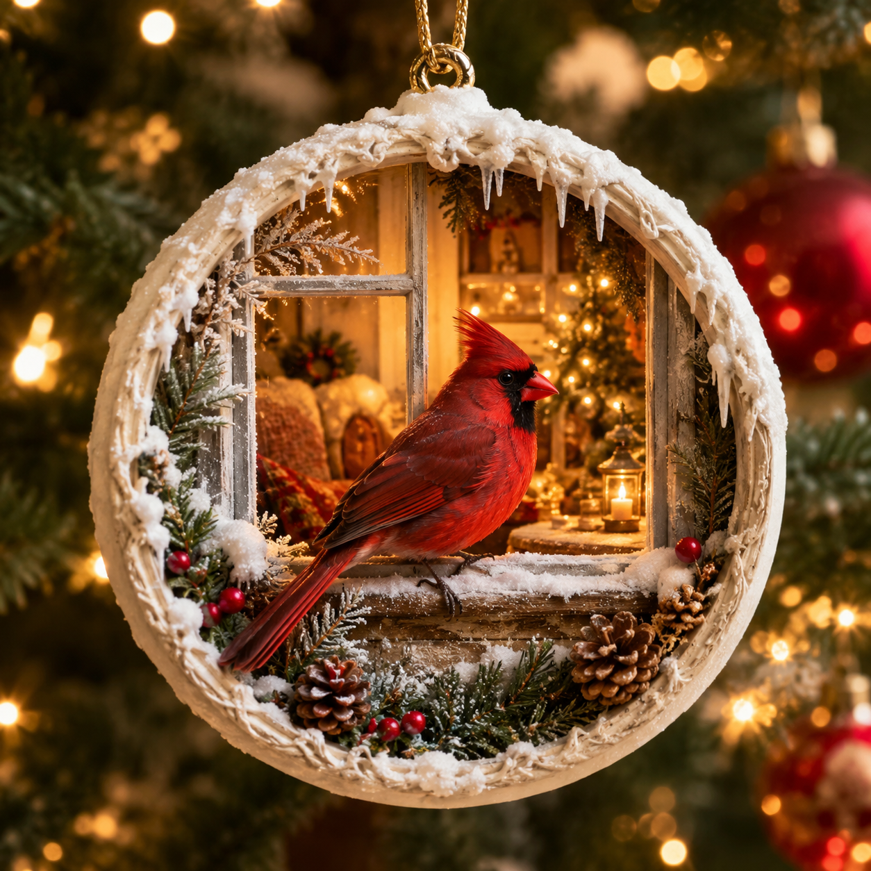 🔥LAST DAY 50% OFF✨Cardinal Ornament
