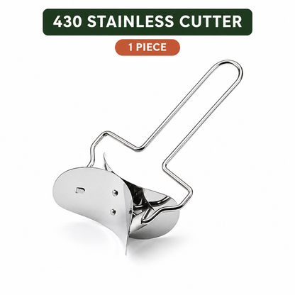 🥟 Stainless Steel Dumpling Maker & Dough Cutter Set – Roll, Fill, Press & Seal with Ease - image 10