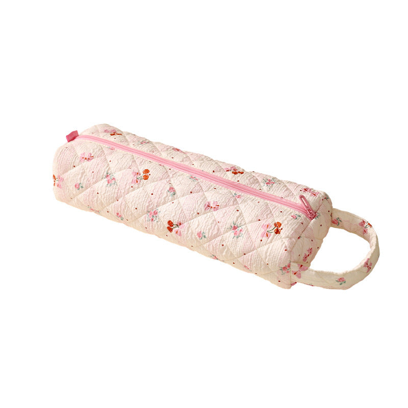 Quilted Multi‑Purpose Storage Bag, Portable Zipper Cosmetic Makeup Pouch with Handle 🧳 - image 17