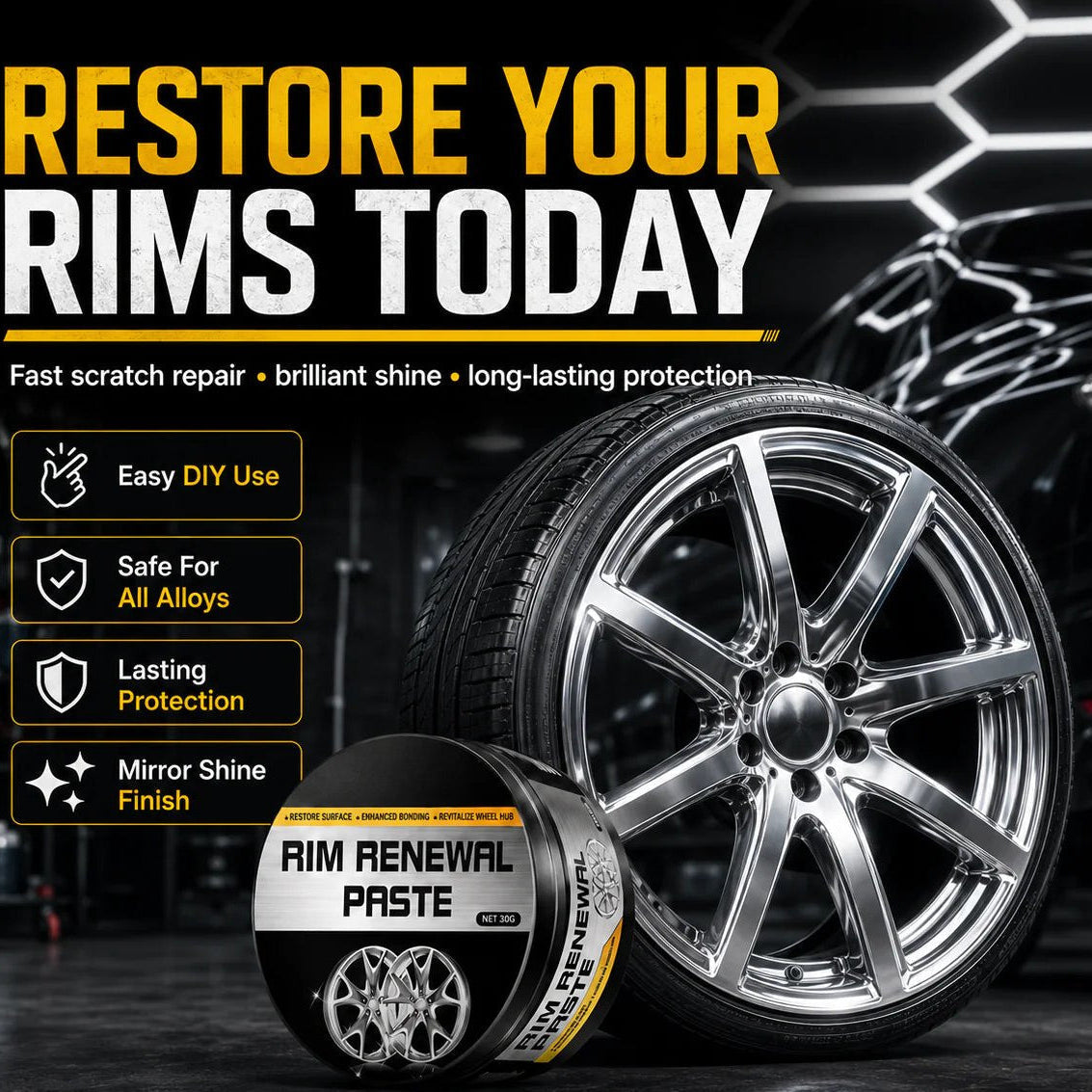 All-in-One Wheel Care & Restoration Paste - image 4