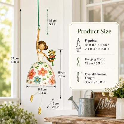 🌈Whimsical Dancing Lady Hanging Ornament - image 12