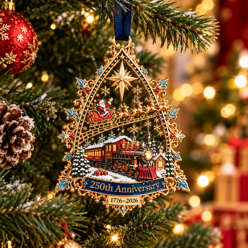🔥2026 250th Anniversary Christmas Express Collector Ornament