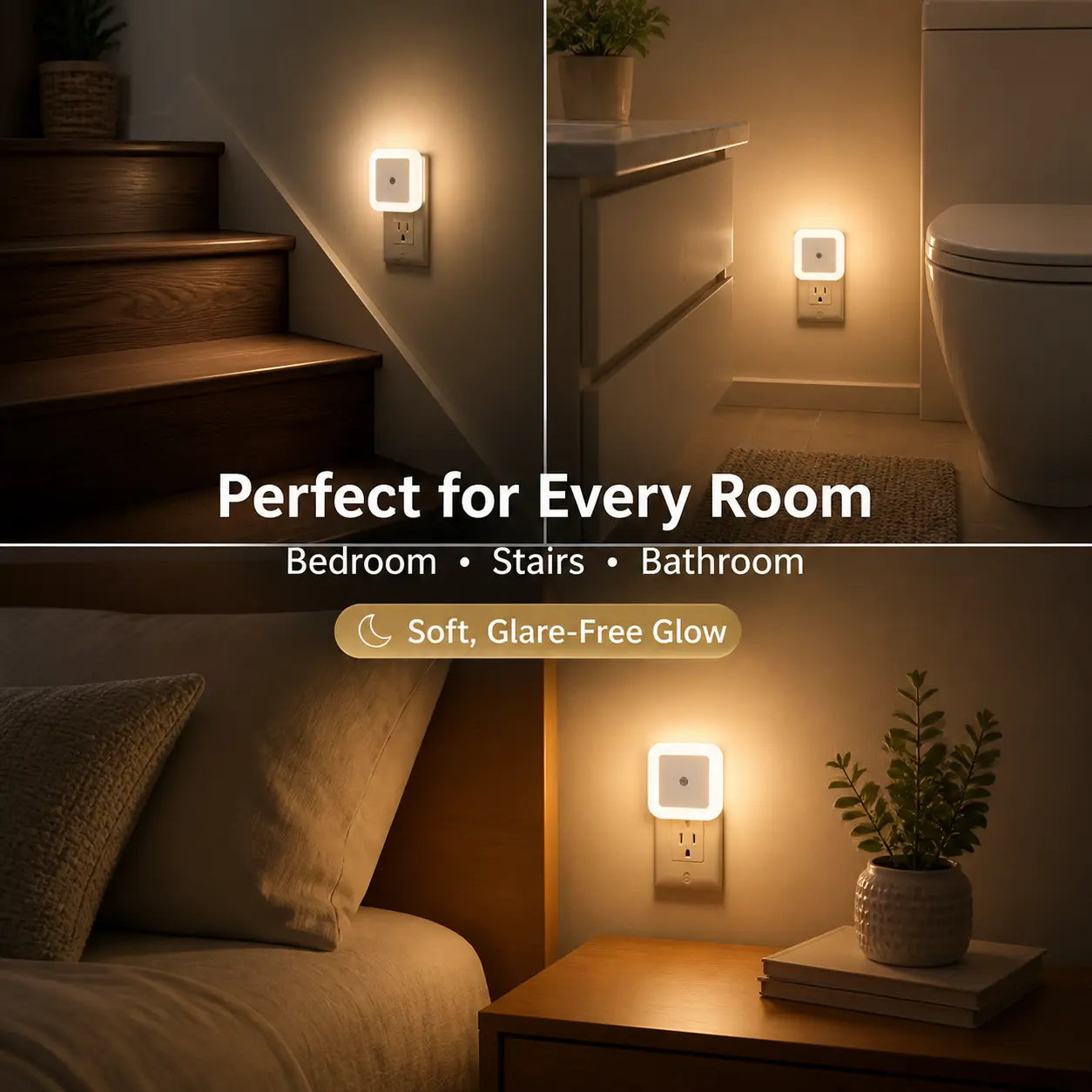 6‑Pack Compact Ultra‑Energy‑Saving Smart LED Night Lights💡 - image 8
