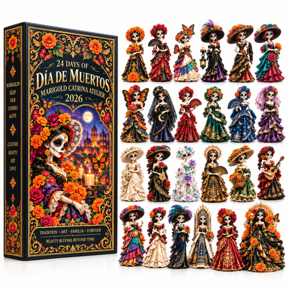 Día de Muertos Marigold Catrina Atelier Advent Calendar 2026