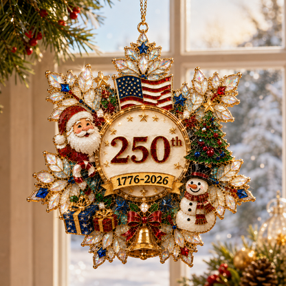 Limited anniversary edition ✨🔥Snowflake Christmas tree ornament