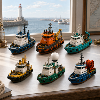 24 Days at the Harbor – 24 Unique Working Vessels 24-Day Countdown Calendar