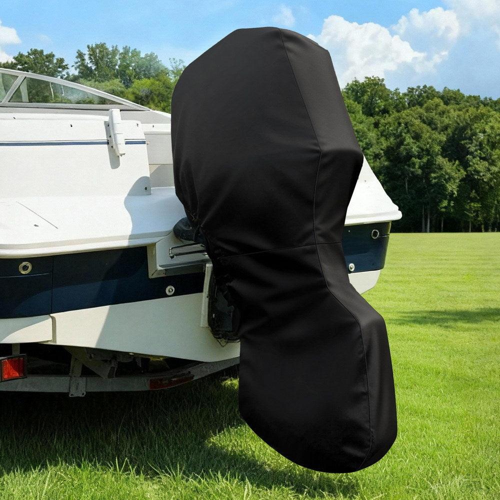🚤 420D Oxford Outboard Motor Cover – Weather-Resistant Protection Against Rain, Sun & Dust 🛡️