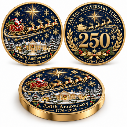 2026 Christmas Stories Commemorative Coin Collection – 7 Festive Designs Celebrating the 250th Anniversary
