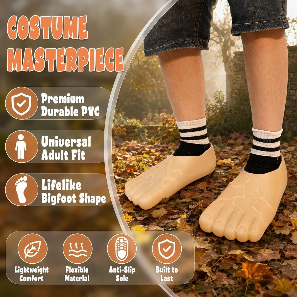 Unisex Monster EVA Sports Flat Slide Sandals - Footwear With Round Toe 🩴