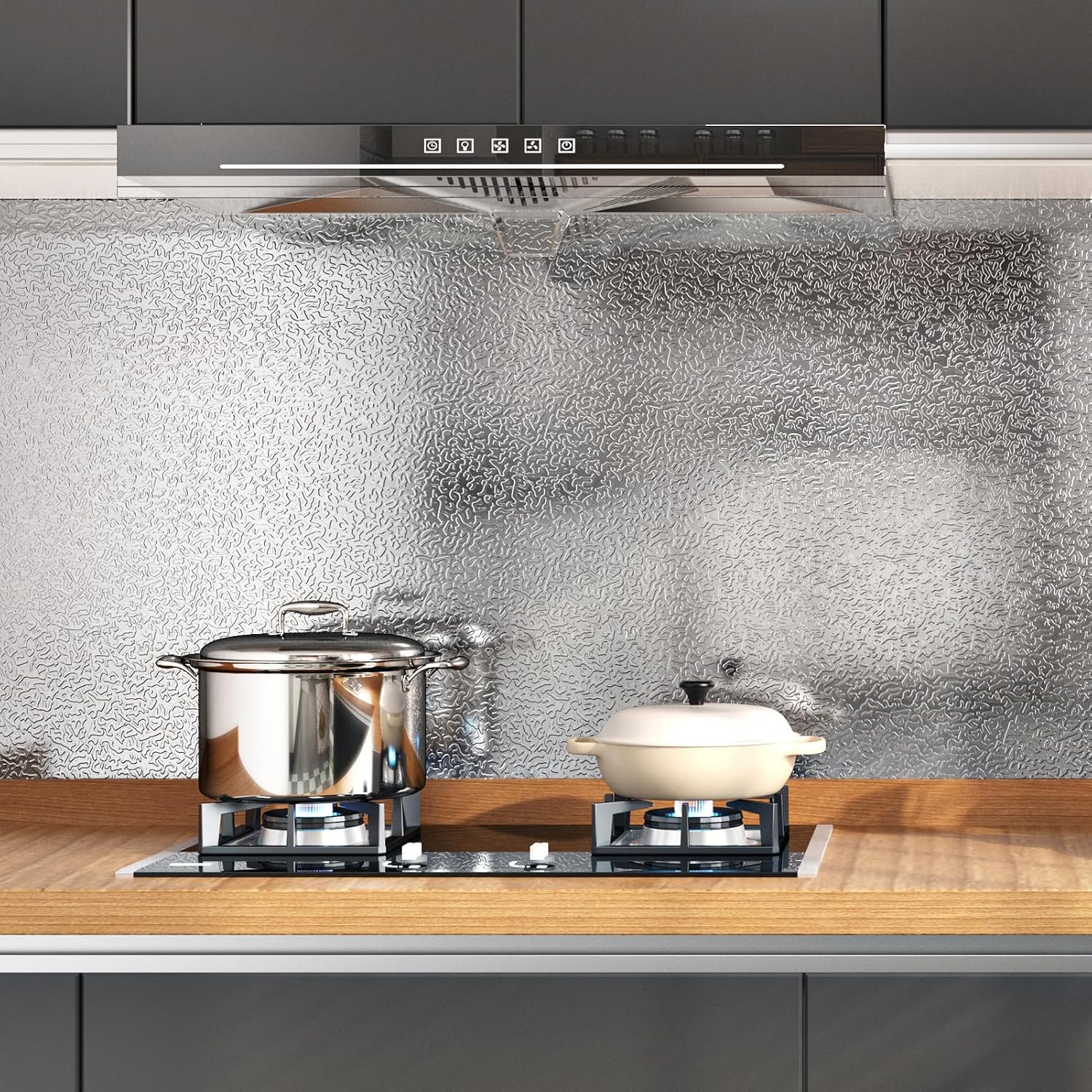 Kitchen Waterproof Oil Proof Aluminum Foil Sticker 🧽 - image 10