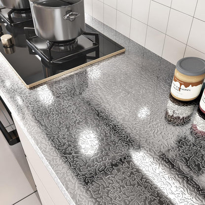 Kitchen Waterproof Oil Proof Aluminum Foil Sticker 🧽 - image 11