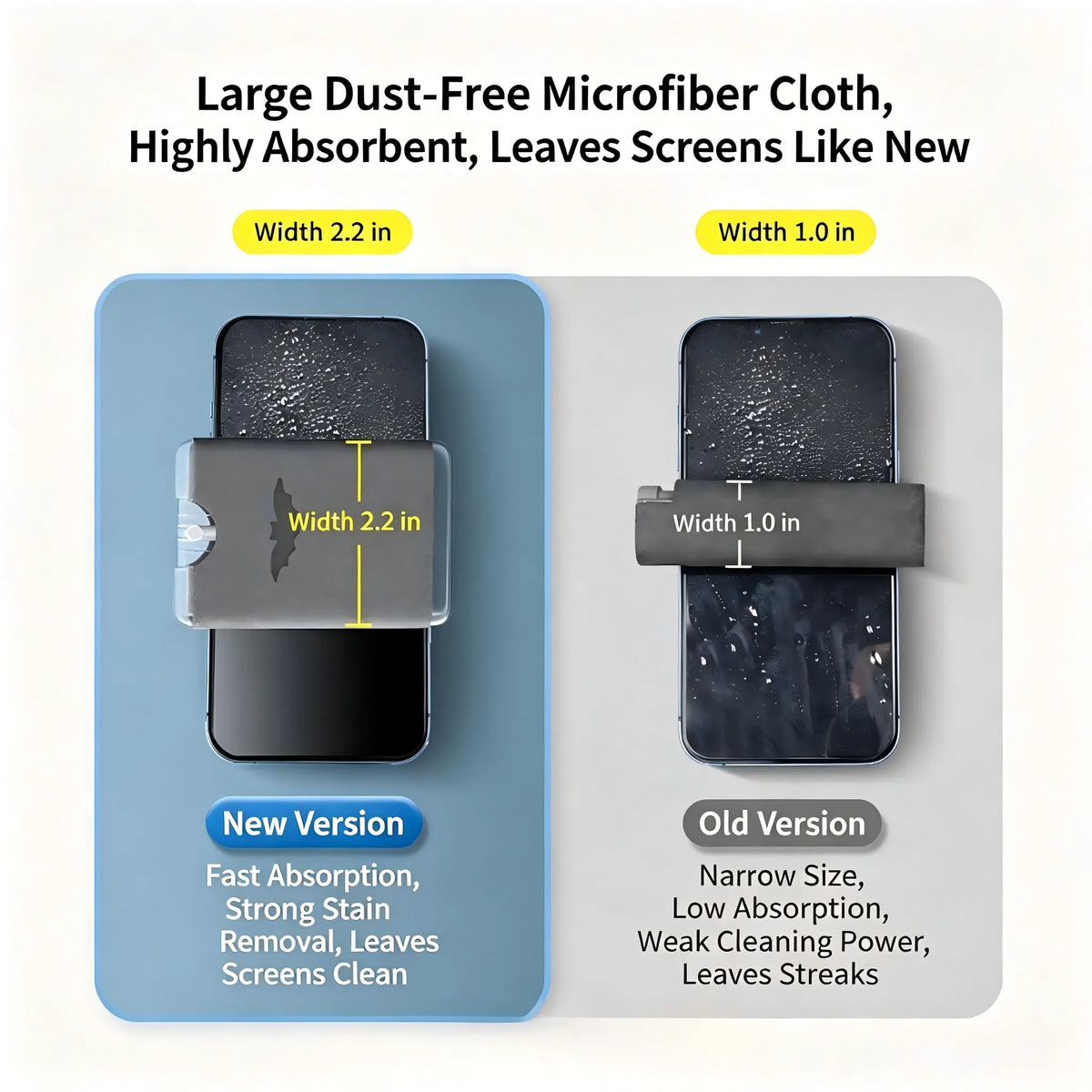 Portable Screen Cleaner Spray with Microfiber Cloth, Nano Streak-Free Cleaning 🧼 - image 4