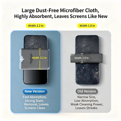 Portable Screen Cleaner Spray with Microfiber Cloth, Nano Streak-Free Cleaning 🧼 - image 4