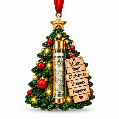🎁 Surprise Red Envelope Christmas Tree Ornament | Turn Cash Gifts Into Magical Christmas Memories - image 11