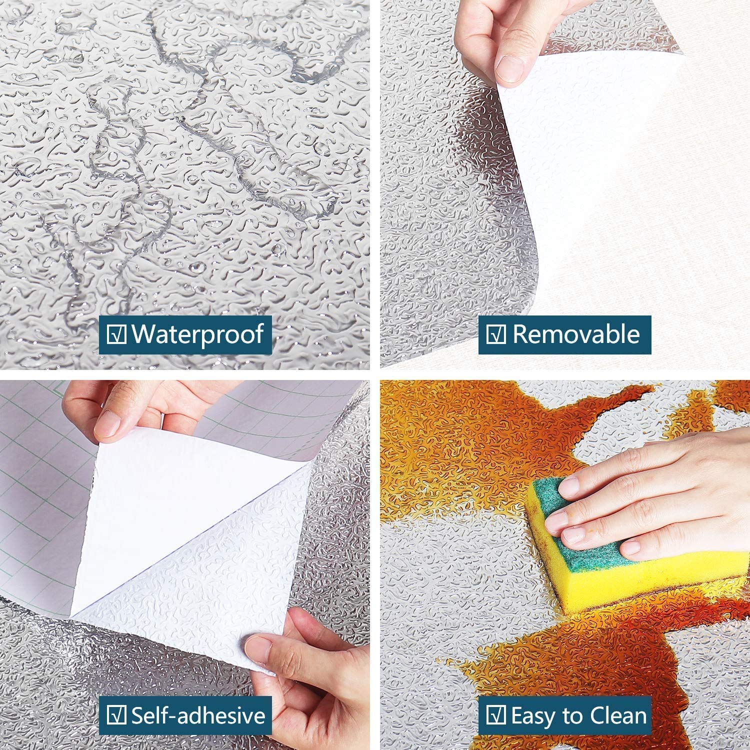 Kitchen Waterproof Oil Proof Aluminum Foil Sticker 🧽 - image 6