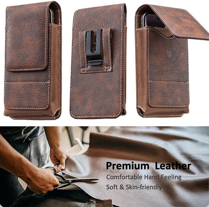 Men's Waist Phone Pouch with Card Slot, Magnetic Lock & Metal Belt Clip📱 - image 8