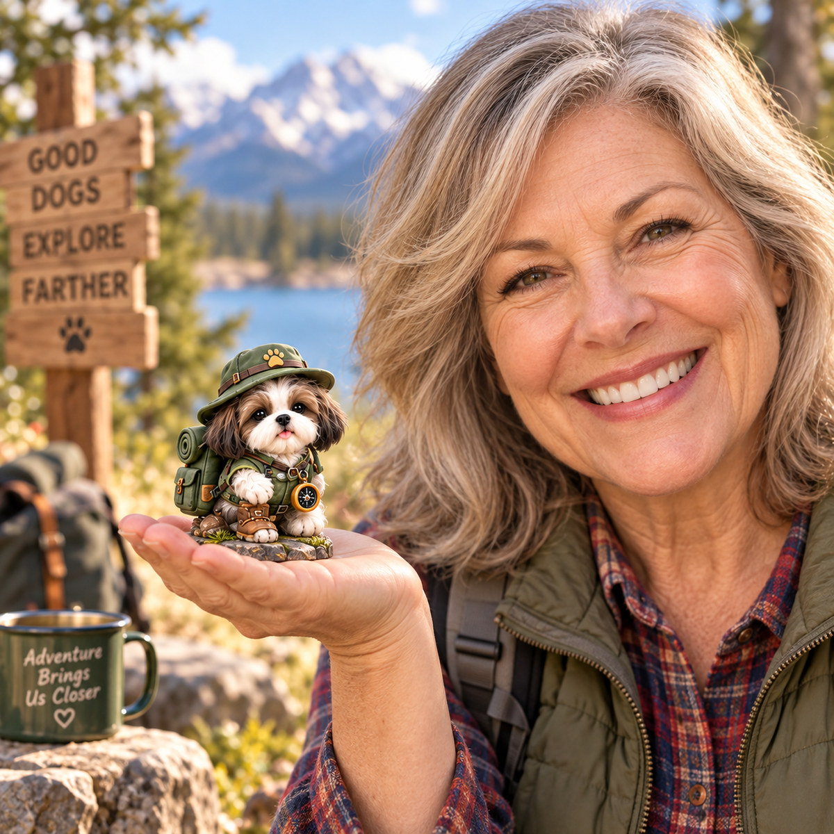 Shih Tzu Adventure 2026 – 24-Day Adventure Countdown Calendar with 24 Unique Collectible Miniatures, Fun Gift for Shih Tzu & Dog Lovers
