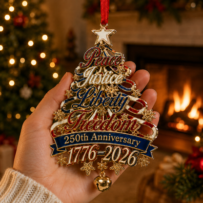 ✨250th Anniversary Christmas Tree Ornament