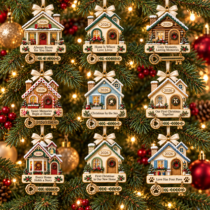 2026 Christmas Home & Key Ornament Collection
