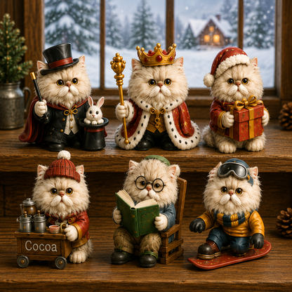 24 Days of Persian Jobs – 24 Unique Collectible Cat Figurines