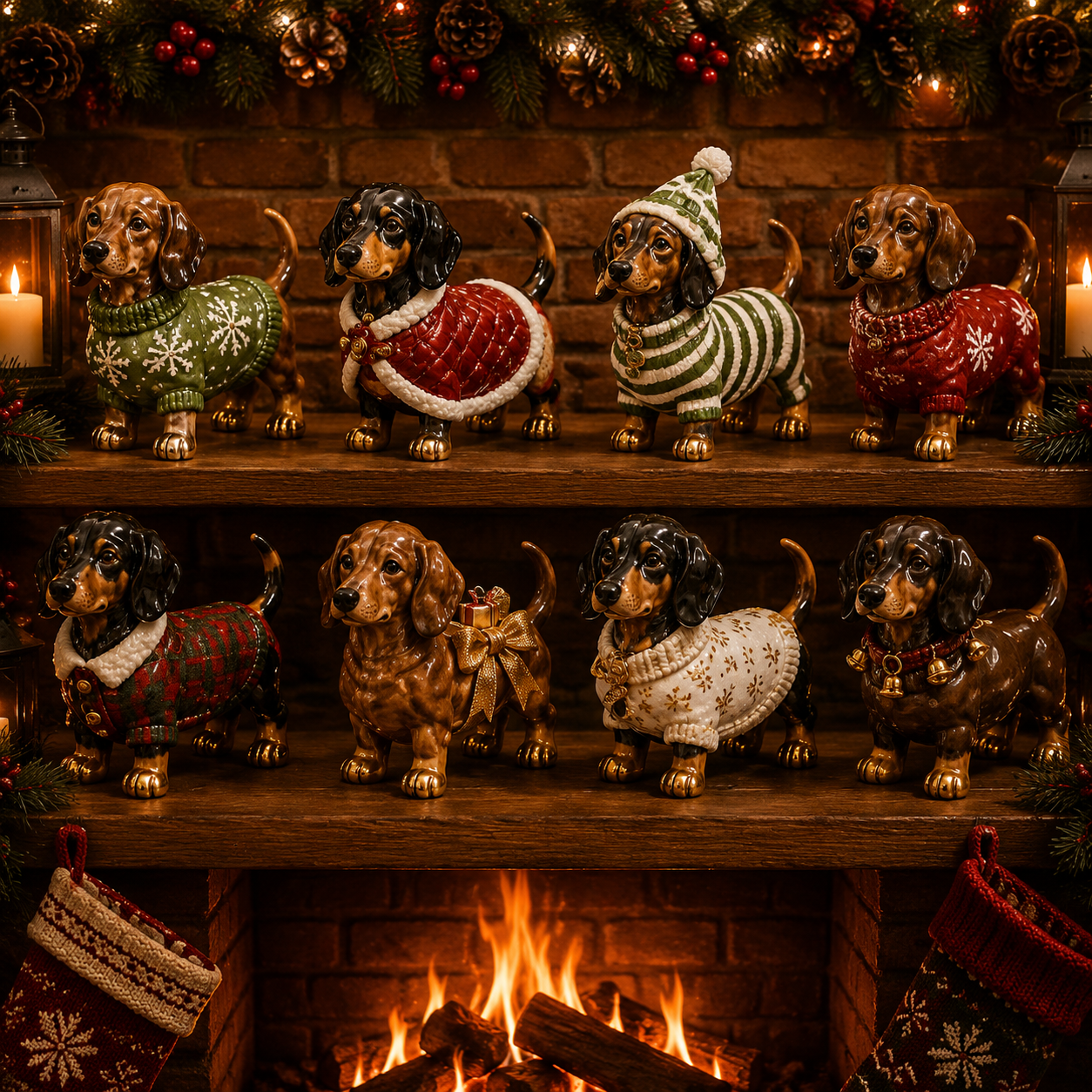 🔥Last 30 pcs✨⏰Last day 50% off🔥✨24-Day Advent Calendar - Dachshund