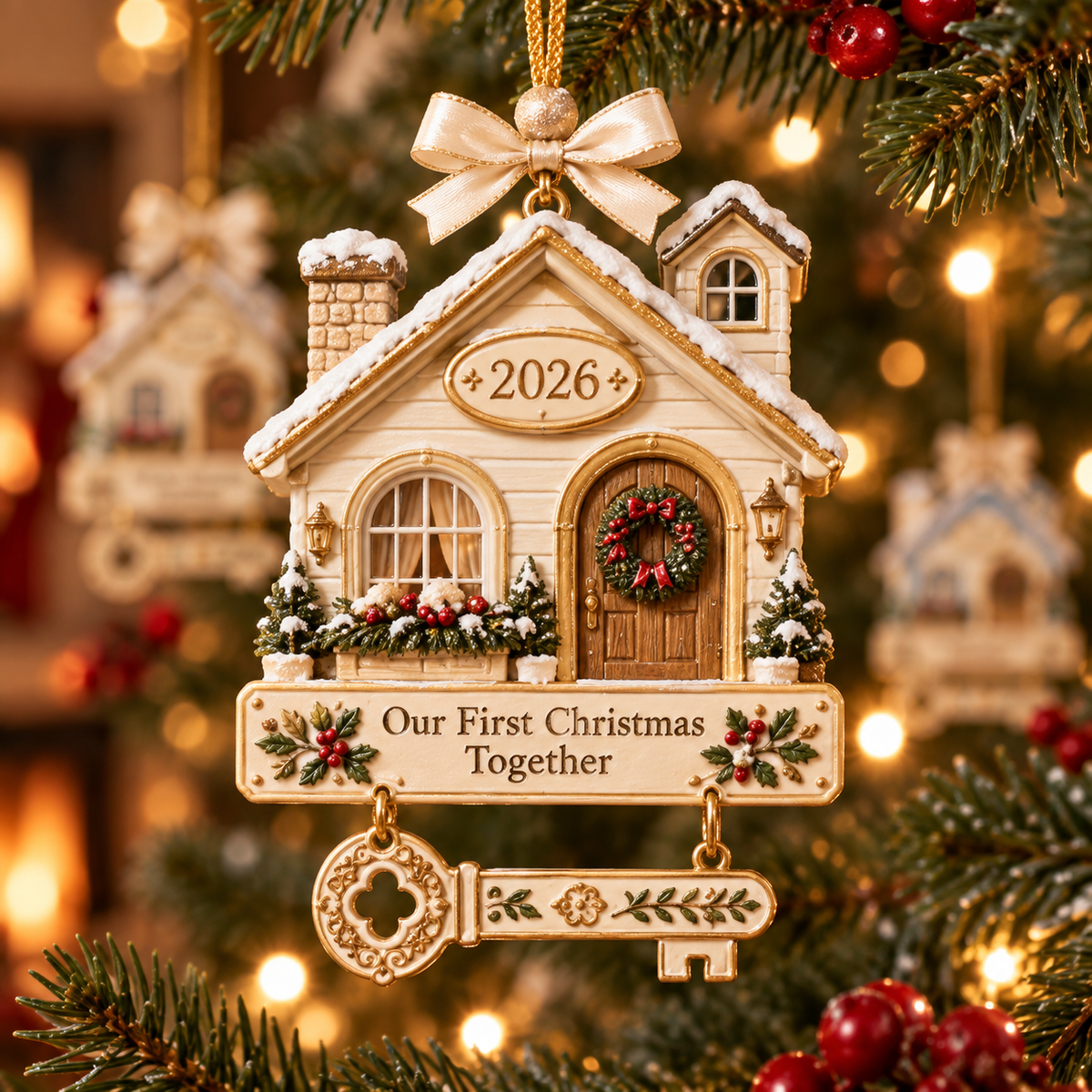 2026 Christmas Home & Key Ornament Collection