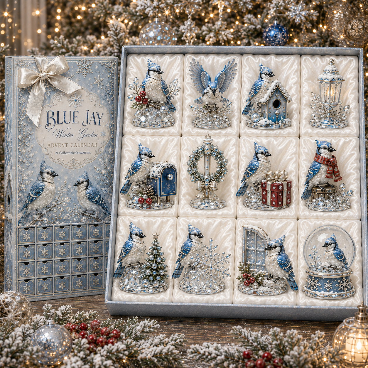 🔥Last 30 pcs✨⏰Last day 50% off🔥✨24-Day Advent Calendar - Blue Jay