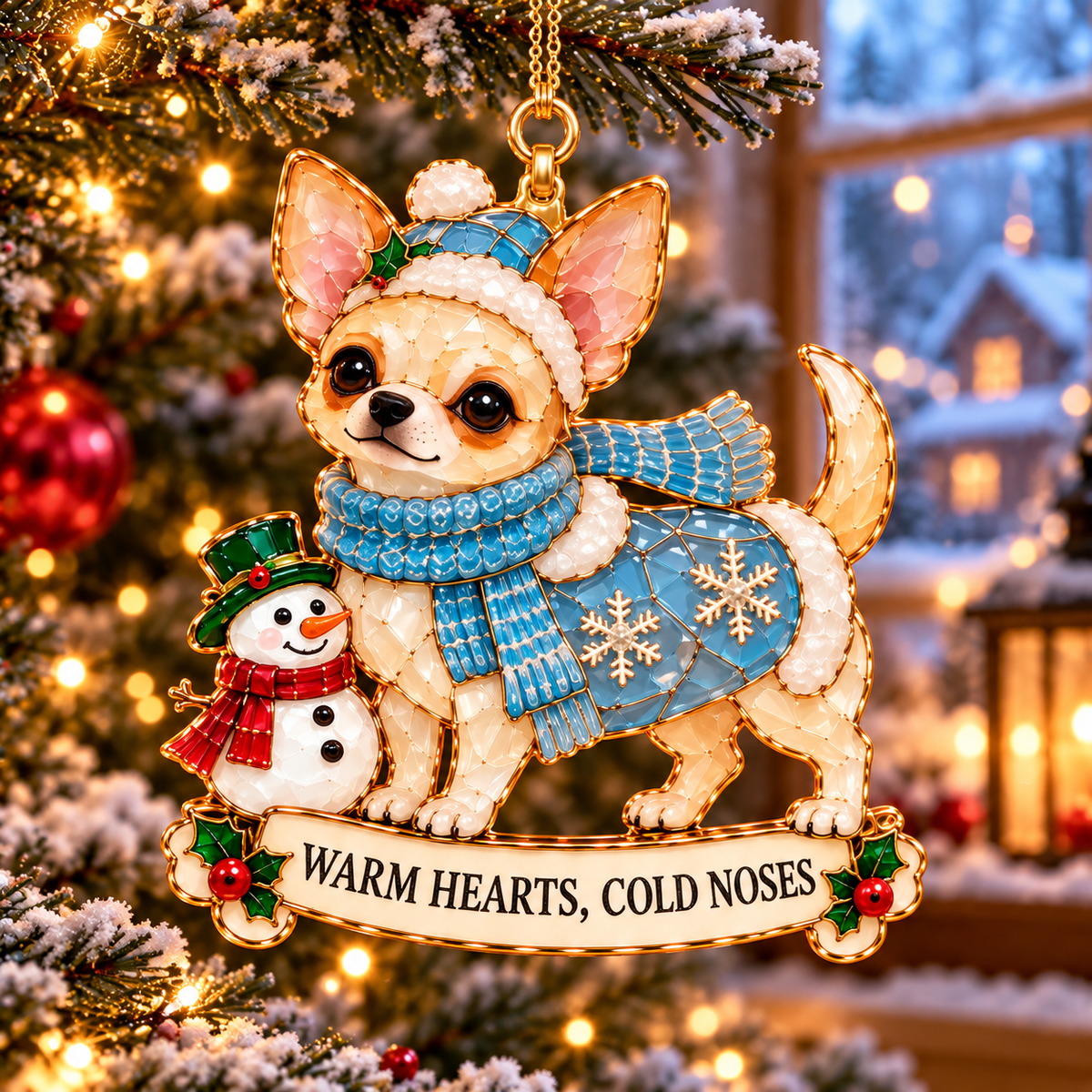 Chihuahua Christmas Ornaments 🎄🐶 | 6 Festive Designs