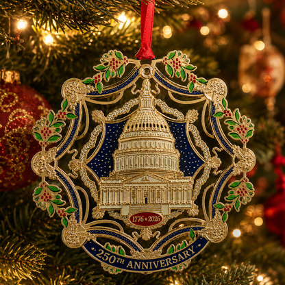 LAST DAY 50% OFF🔥250th Anniversary Commemorative Ornament – The Capitol