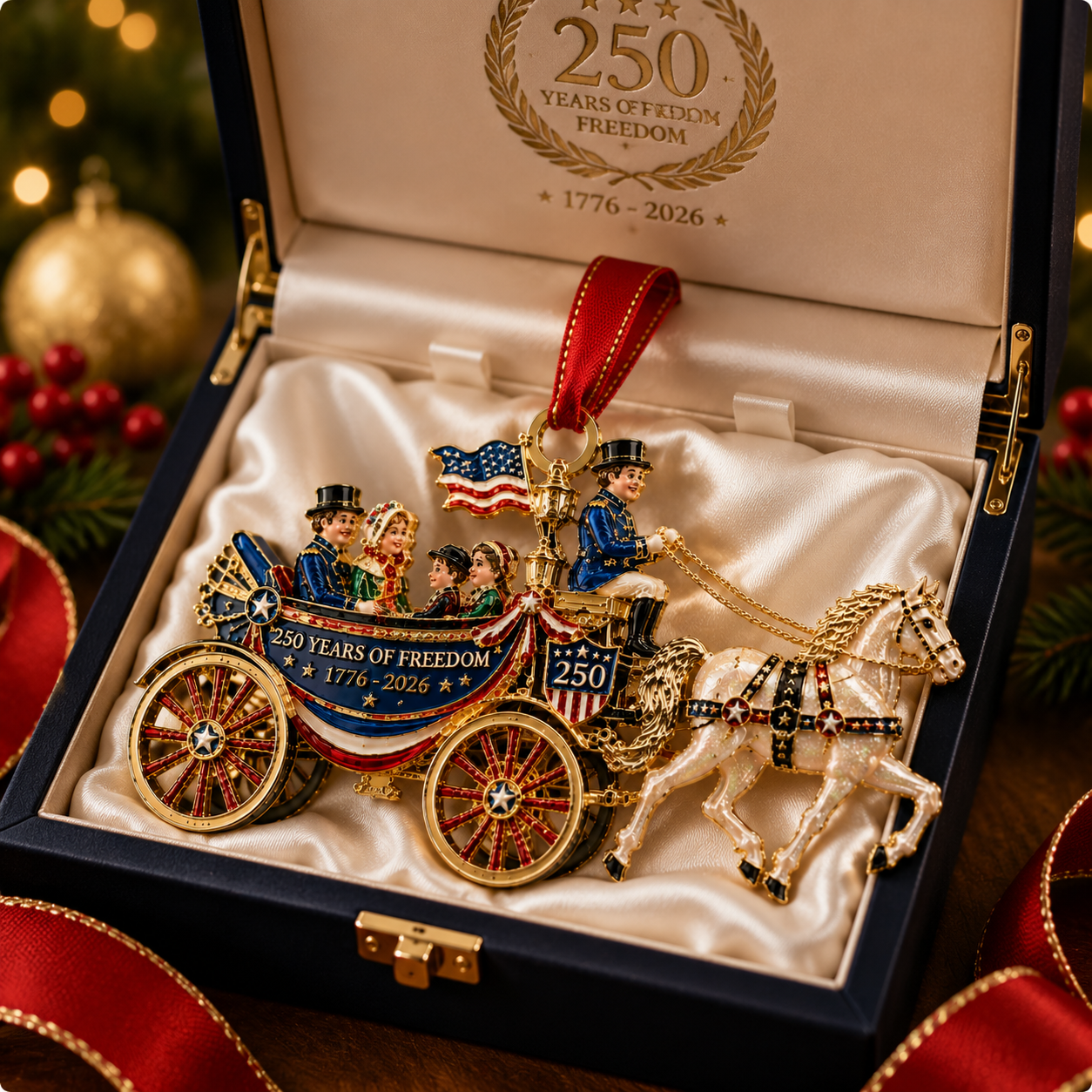 ✨250th Anniversary Edition "Journey of Freedom" Golden Carriage