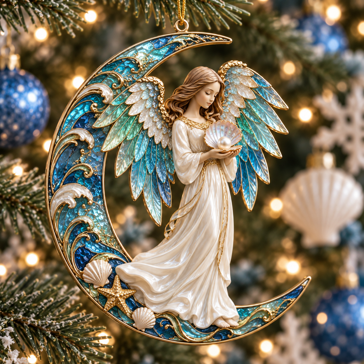 2026 Crescent Moon Angel Christmas Ornaments – 9 Elegant Designs Celebrating Faith, Hope & Heavenly Peace