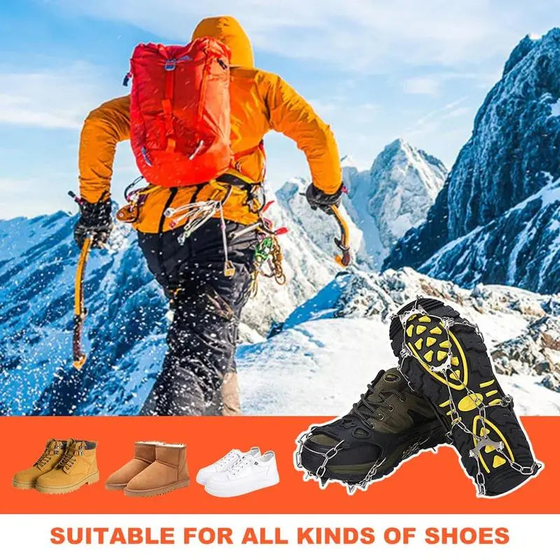 🧊 50% OFF Ice Cleats for Shoes – Anti-Slip Snow Grips for Winter Walking & Hiking - image 8