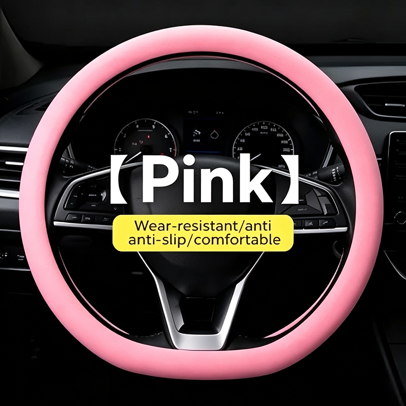 Universal Silicone Steering Wheel Cover, Non‑Slip Soft Grip All Season Car Steering Wheel Protector 🚗 - image 11