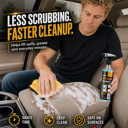 Multi-Purpose Cleaning Spray, Heavy Duty Dual-Action Degreaser & Stain Remover🧽 - image 4