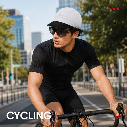 🔥HOT SALE🔥💯Quick-Dry Breathable Helmet Liner Sun Visor Skull Cycling Cap - image 6