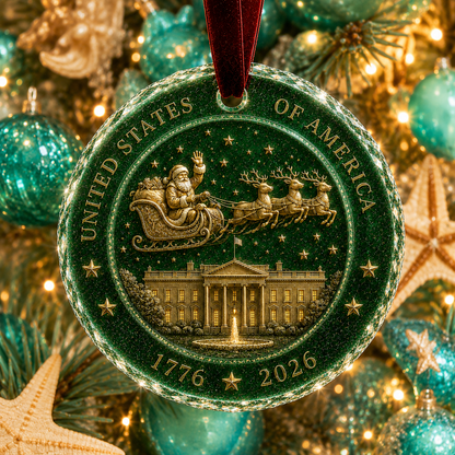 Celebrate 250 Years of America 🇺🇸 | 2026 250th Anniversary Christmas Ornament – A Meaningful Patriotic Keepsake & Holiday Gift