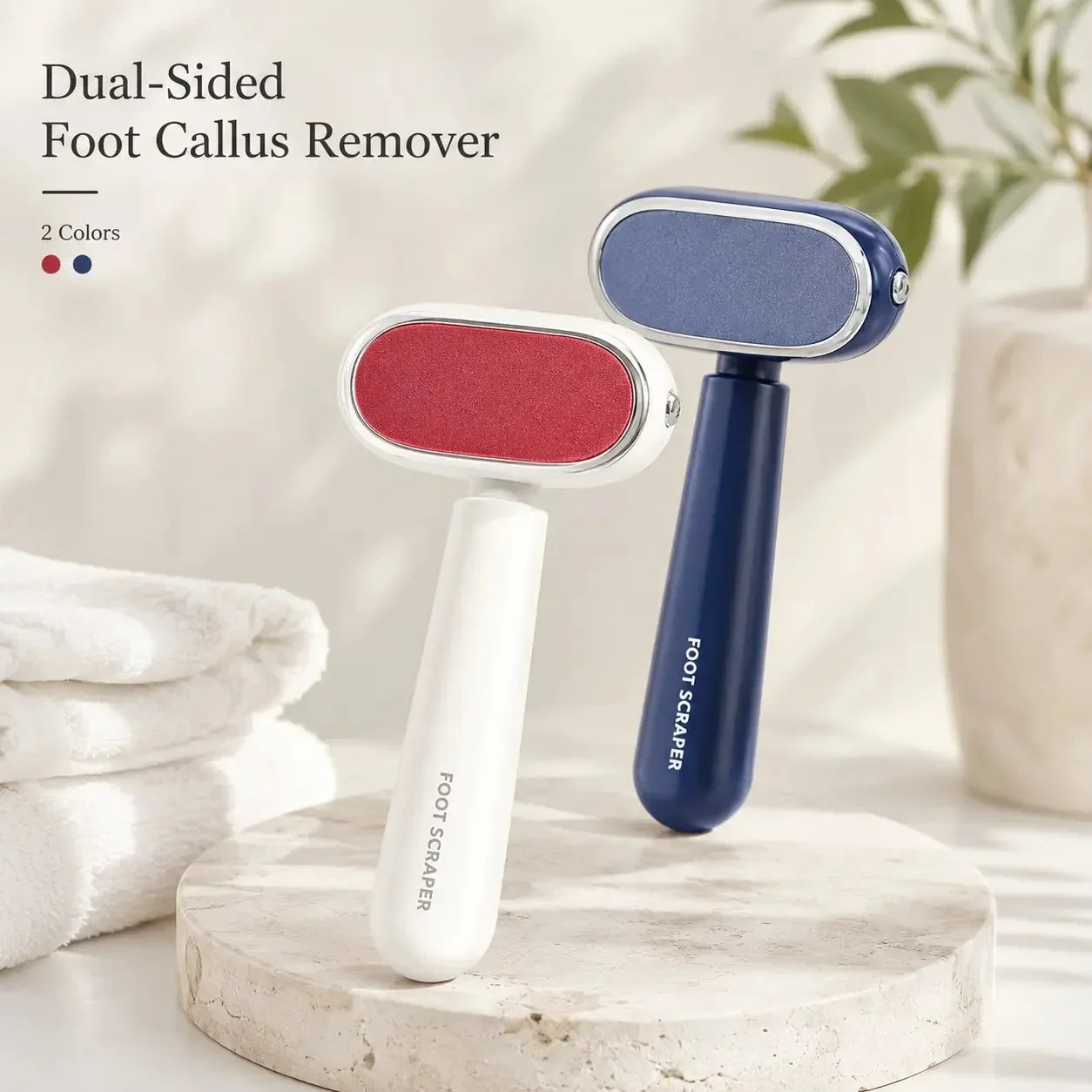 Dual‐Sided Foot Callus Remover, Replaceable Stainless Steel Blade Foot Scraper 🦶 - image 7