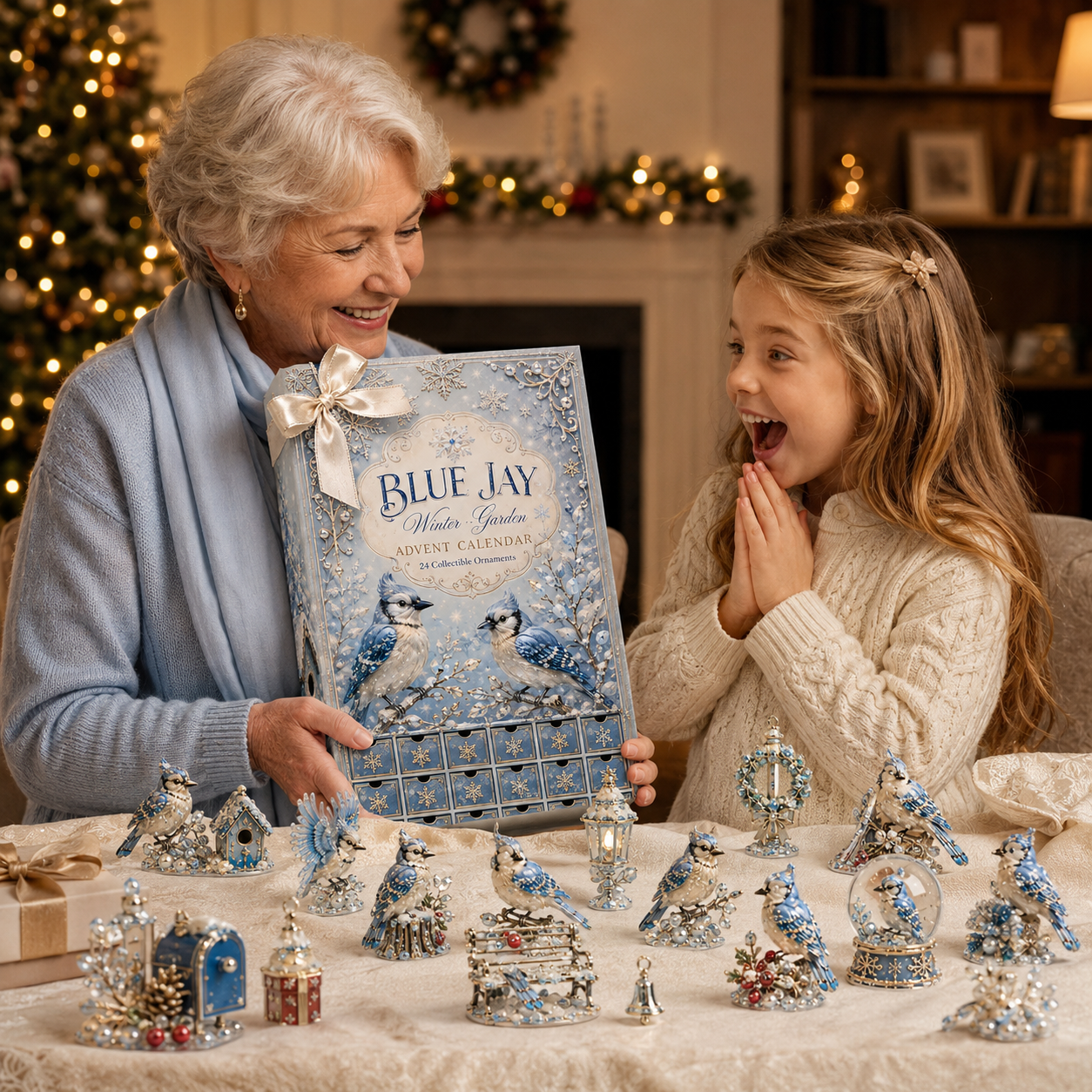 🔥Last 30 pcs✨⏰Last day 50% off🔥✨24-Day Advent Calendar - Blue Jay